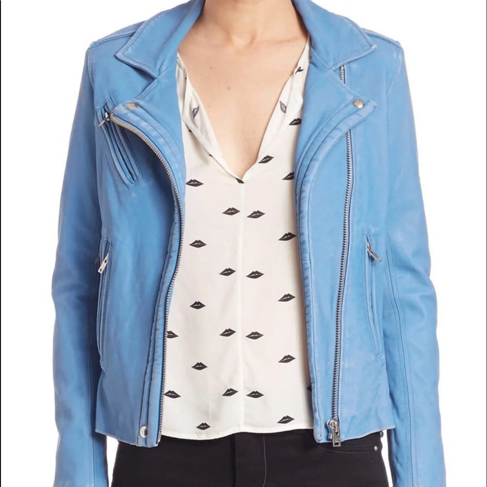 SOLD !!! IRO HAN LEATHER JACKET